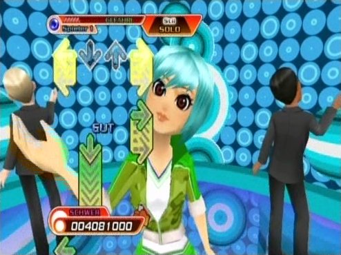 Freeze-Pfeile in Dancing Stage Hottest Party