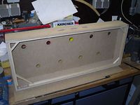 der Rahmen für die Bodenplatte