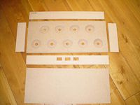 die fertigen Einzelteile