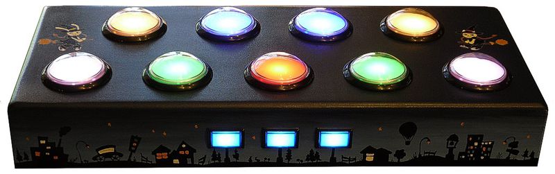 der fertige Controller im Halbdunkeln